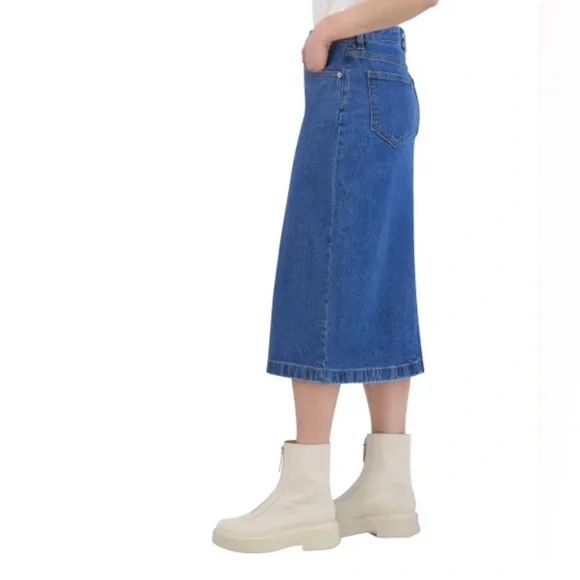 Steve Madden Ladies' Denim Midi Skirt, Size S - Picture 2 of 9